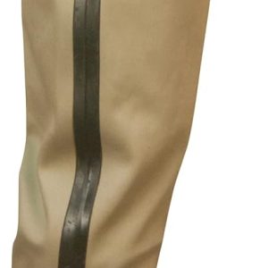 FROGG TOGGS Bull Frogg 3-ply PVC Canvas Waterproof Fishing Bootfoot Hip Wader for Fishing, Cleated or Felt